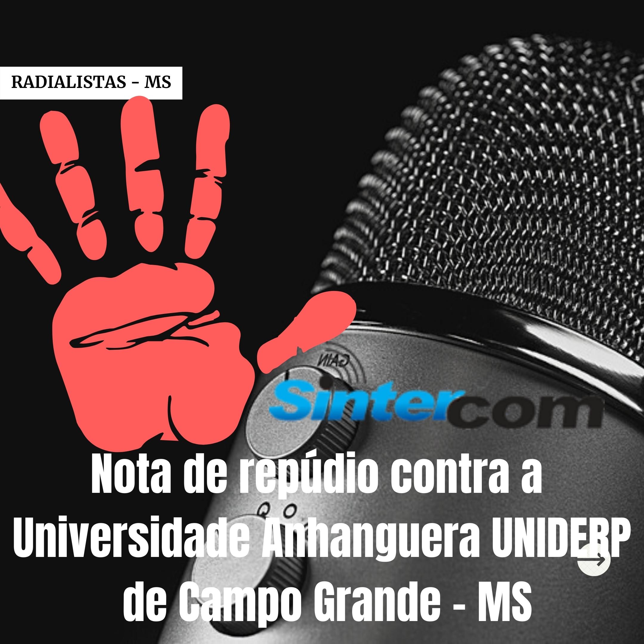 NOTA DE REPÚDIO
