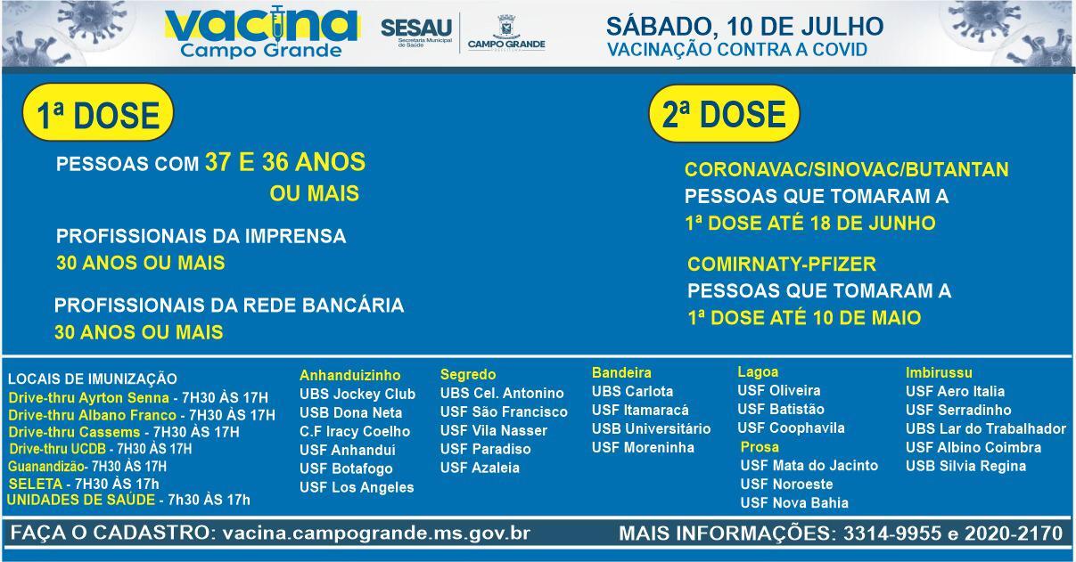 Vacinação em Campo Grande
