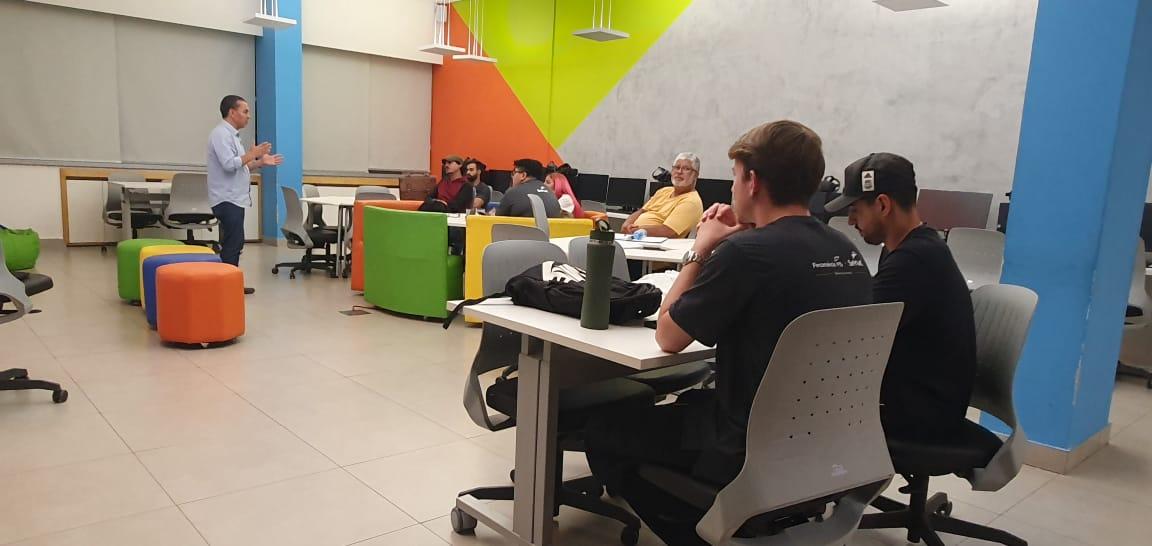 Sindicato faz palestra em curso de Tecnologia de Produção de Áudio e Vídeo do Senac